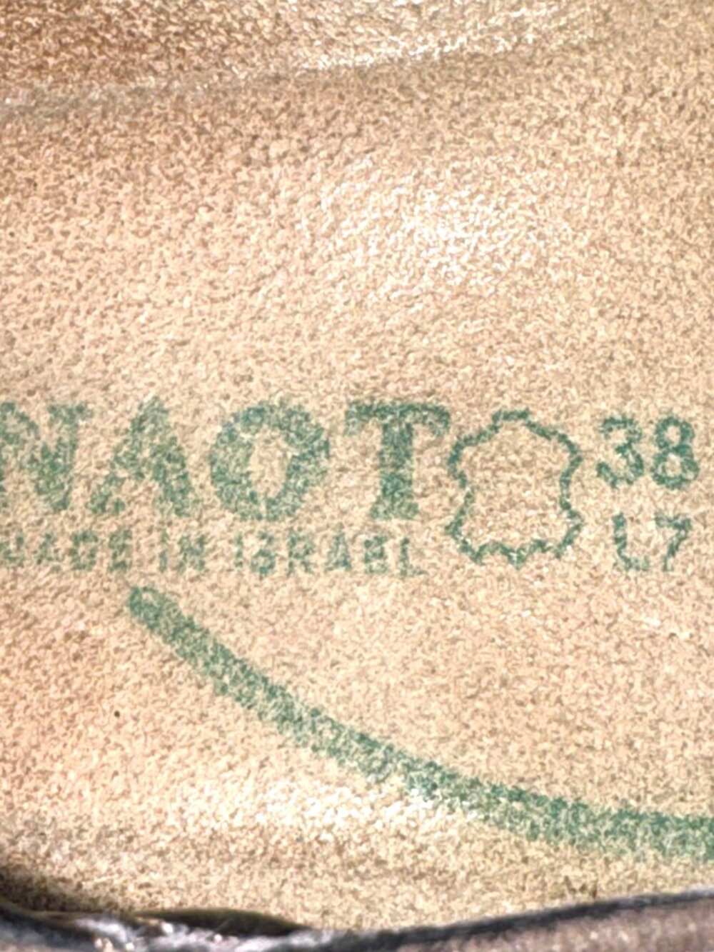 Naot Taramoa Women's 7 38 Beige Nubuck Leather Mary Jane Comfort Koru Cushioned - Picture 5 of 13